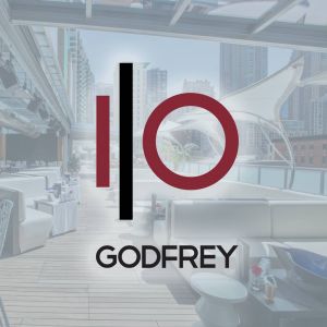 Logo I|O Godfrey | Chicago Rooftop Lounge