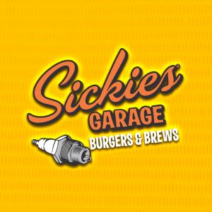 Logo Sickies Garage Burgers & Brews